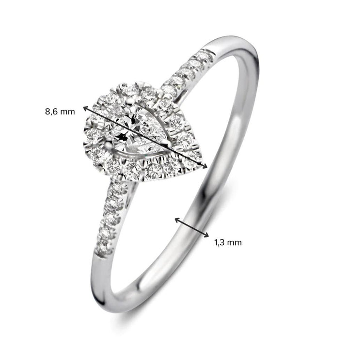Ring Elin Royal 0,30 ct. Weißgold