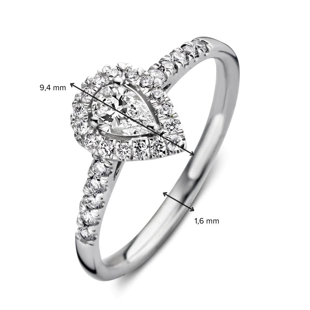 Ring Elin Royal 0,50 ct. Weißgold