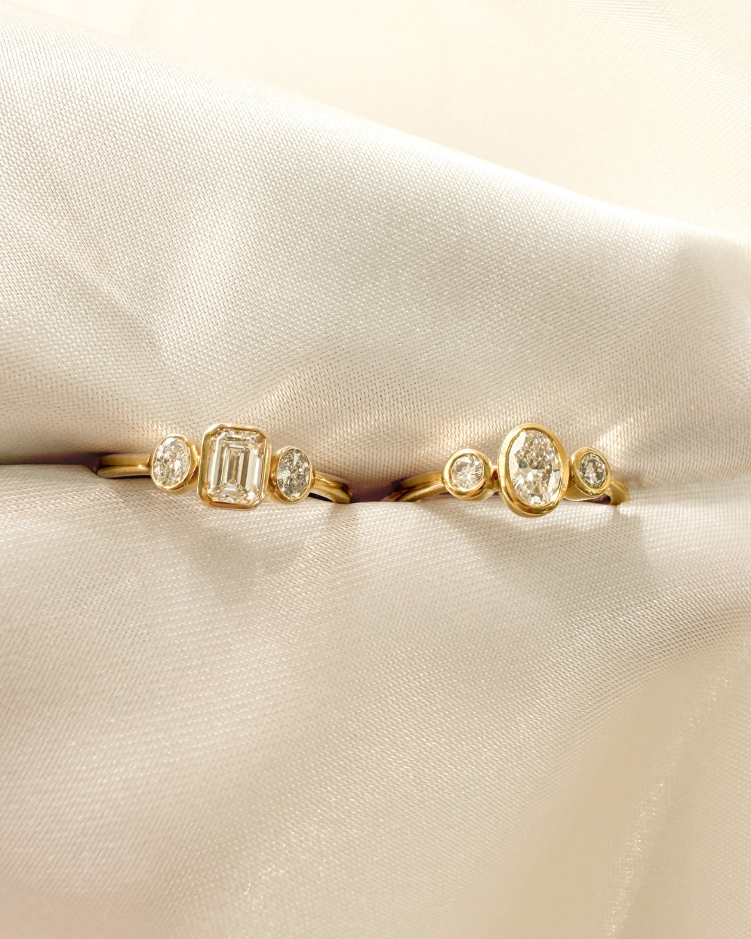 Ring Charlie 0,70 ct. Gelbgold
