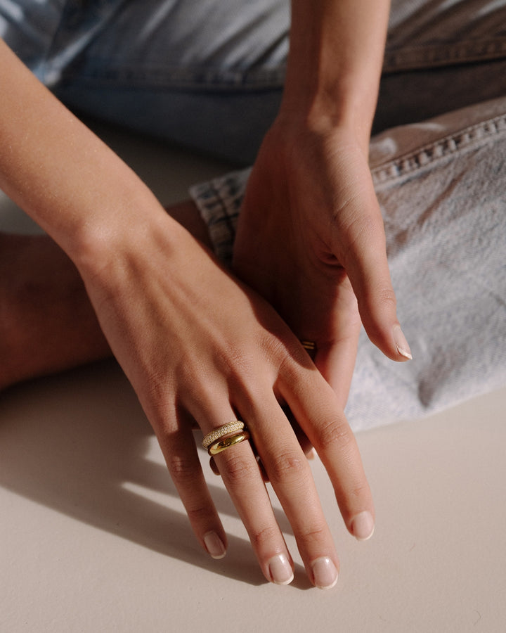 Ring Emilie 0,52 ct. Gelbgold