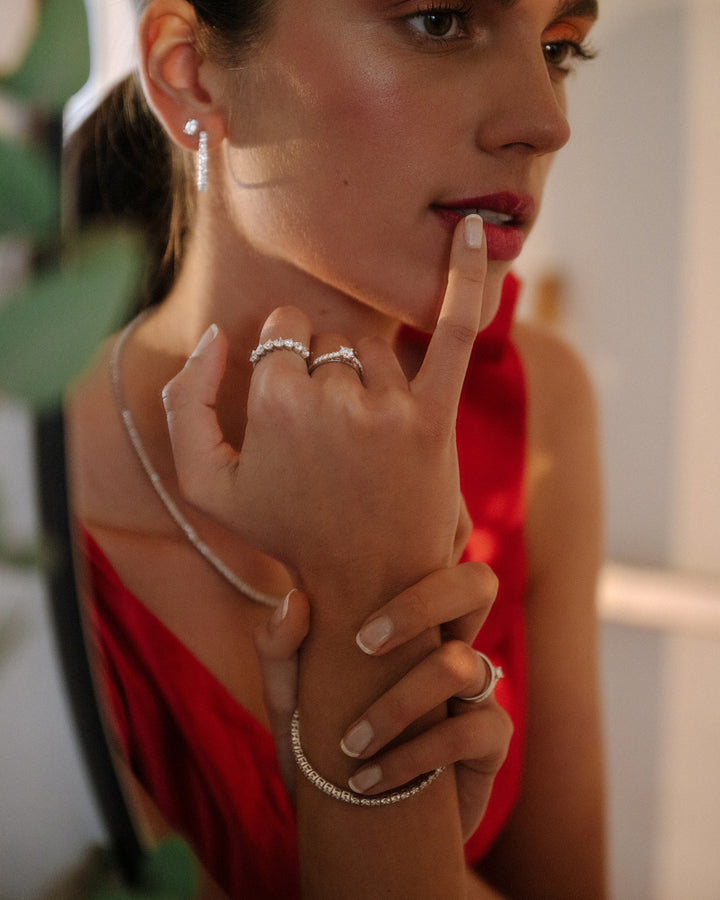 Ring Mary 0,80 ct. Weißgold