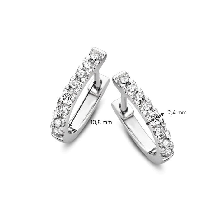 Ohrringe Millie 0,50 ct. Weißgold
