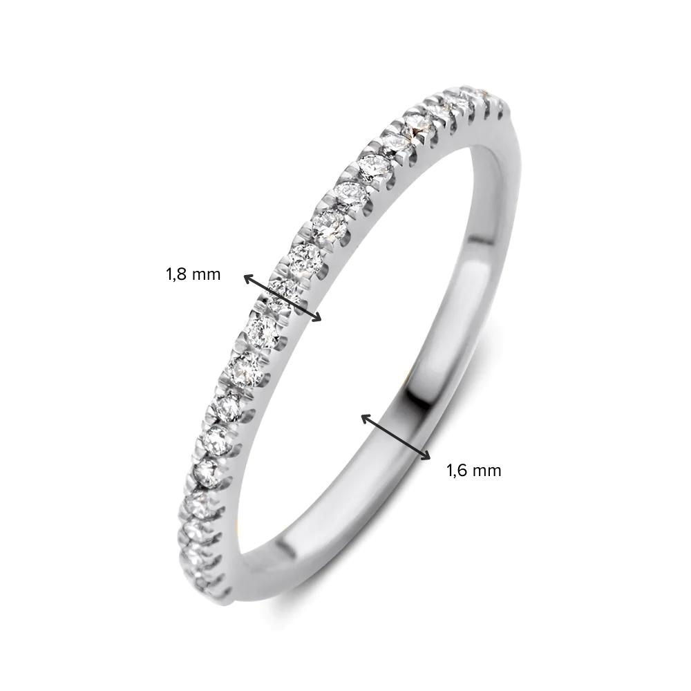 Ring Millie 0,20 ct. Weißgold