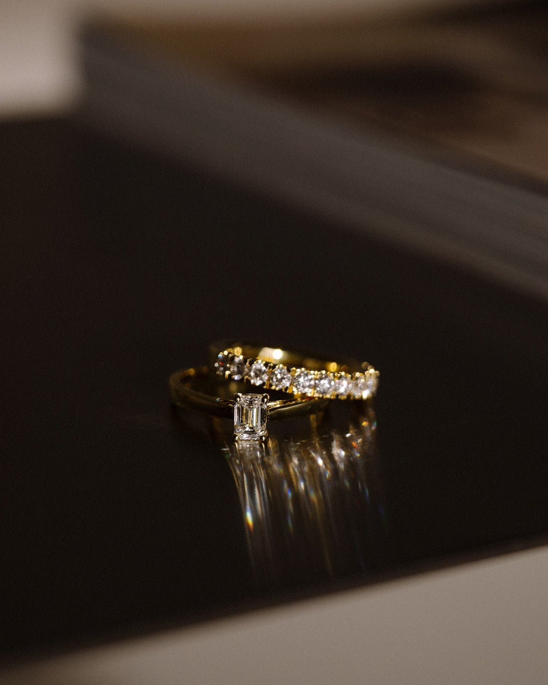 Ring Millie 0,86 ct. Gelbgold