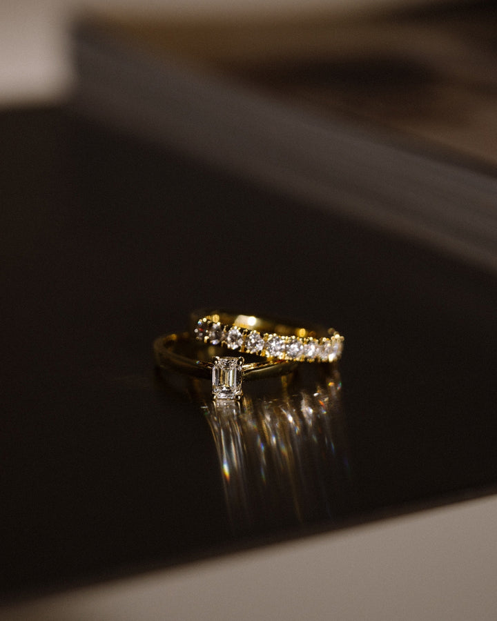 Ring Millie 0,86 ct. Gelbgold