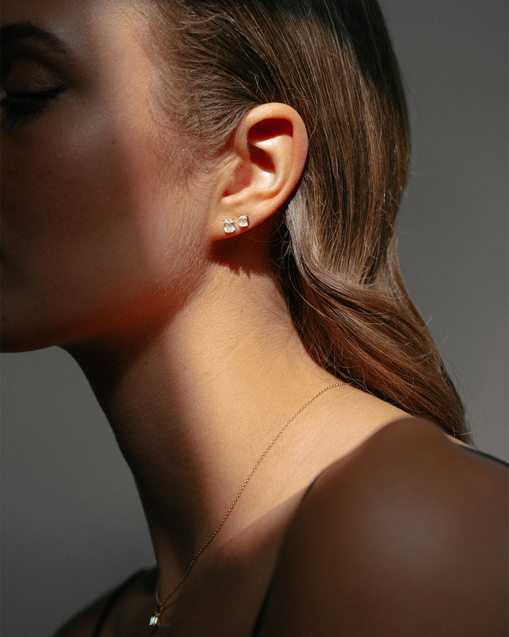 Nora Ohrstecker 0,50 ct. Gelbgold