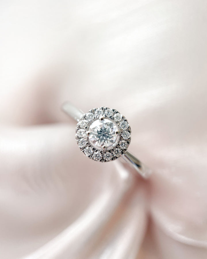 Ring Emma 0,30 ct. Weißgold