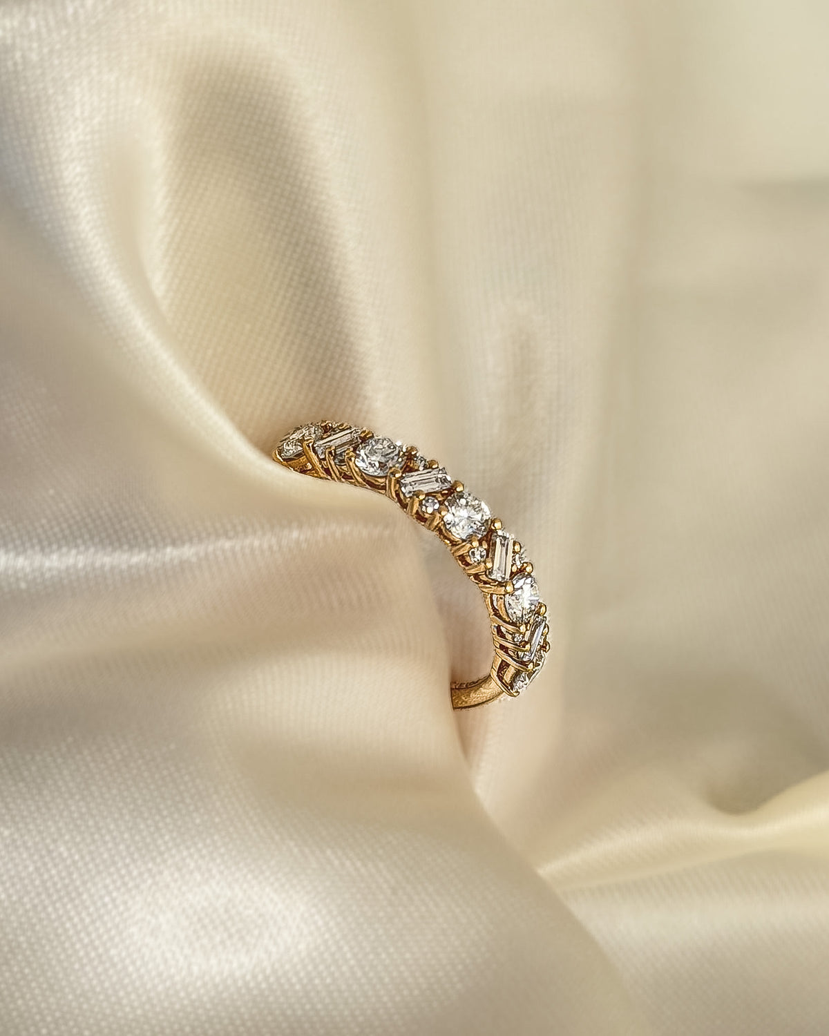 Ring Julie 0,90 kt. Gelbgold
