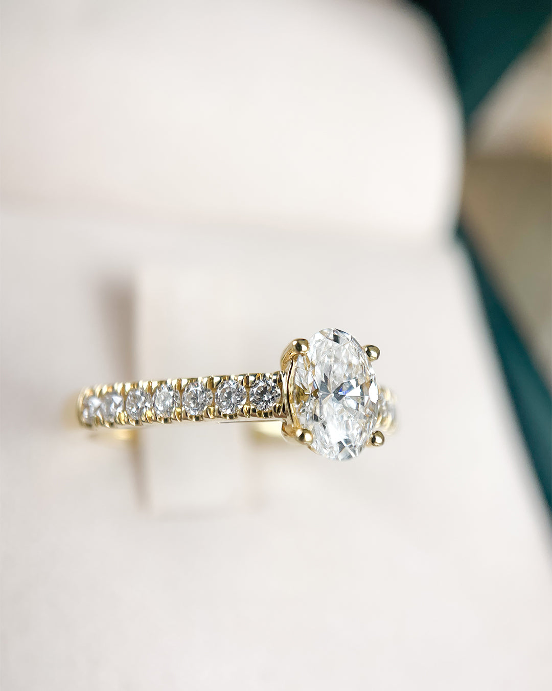 Ring Franky Royal 0,75 ct. Gelbgold