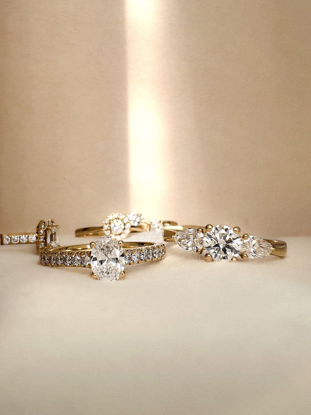Ring Franky Royal 0,75 ct. Gelbgold