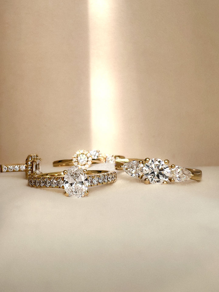 Ring Franky Royal 0,75 ct. Gelbgold