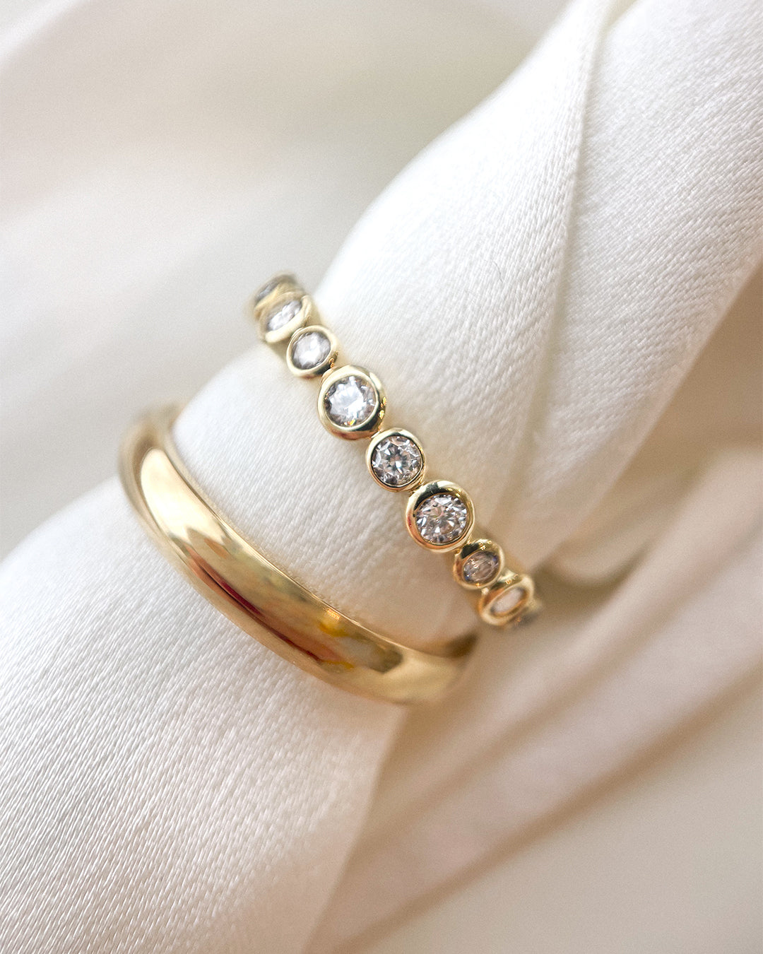 Ring Luna 0,31 ct. Gelbgold