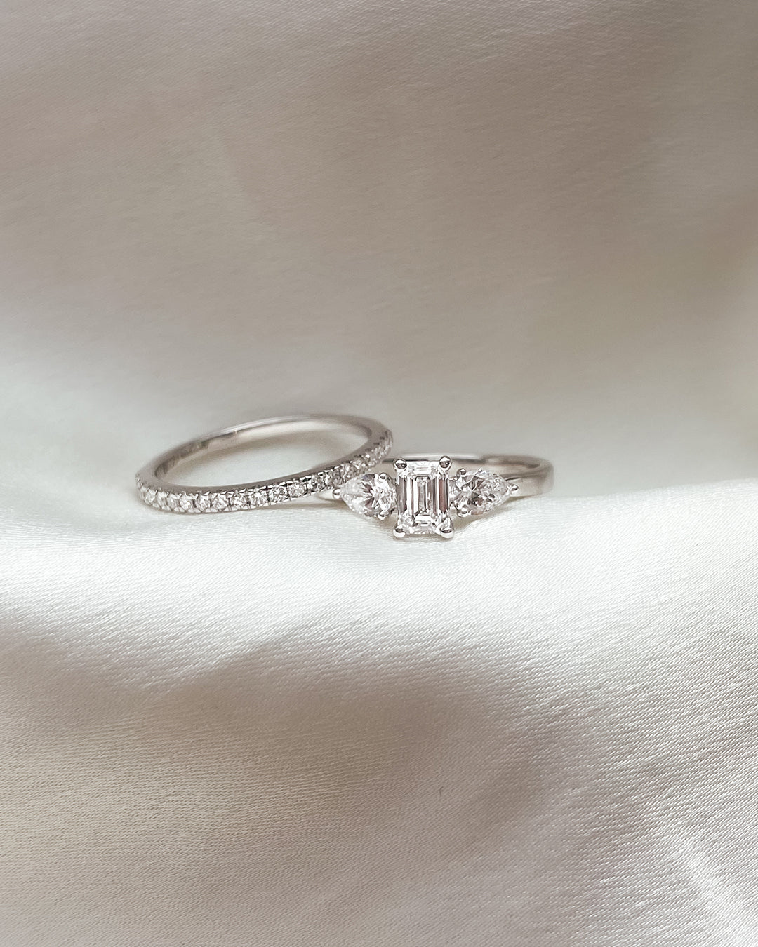 Ring Lize 0,90 ct. Weißgold
