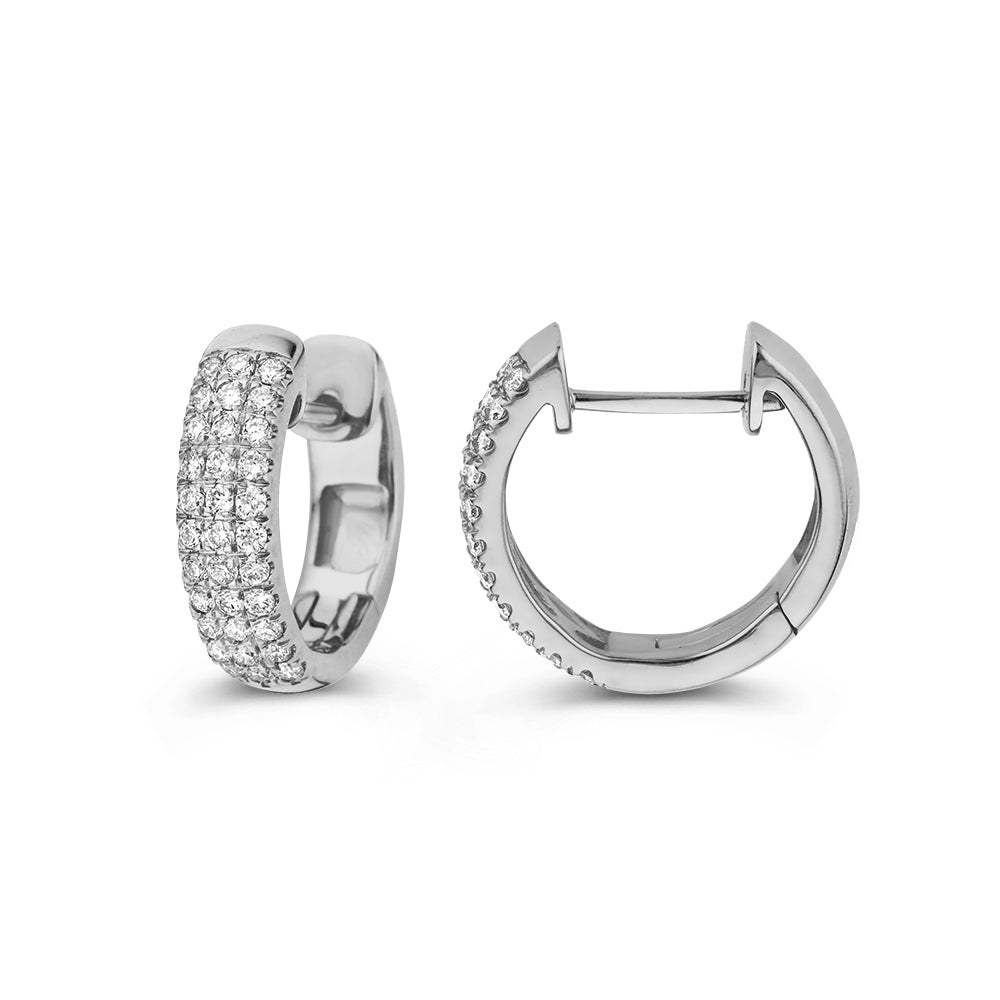 Ohrringe Emilie 0,50 ct. Weißgold