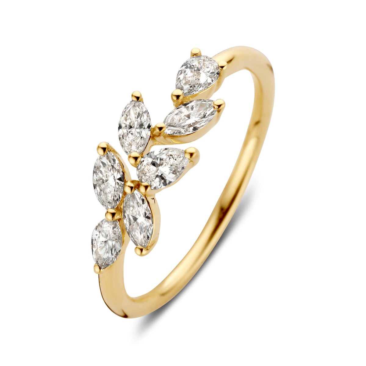 Ring Flore 0,60 Karat Gelbgold