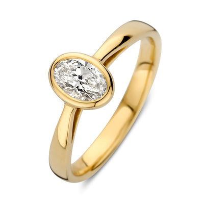 Ring Franky 0,50 ct. Gelbgold