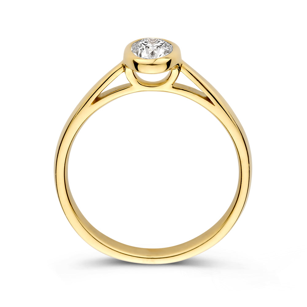 Ring Franky 0,50 ct. Gelbgold