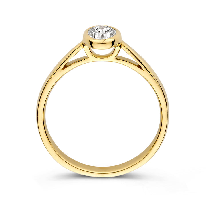 Ring Franky 0,50 ct. Gelbgold