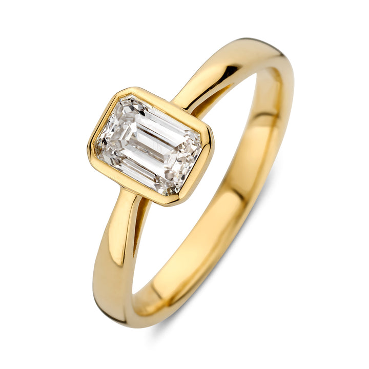 Ring Lara 0,75 ct. Gelbgold