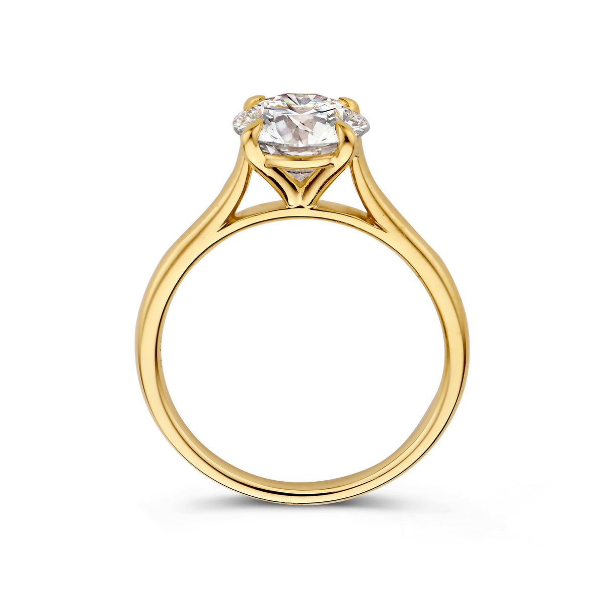 Ring Claire 2,00 ct. Gelbgold