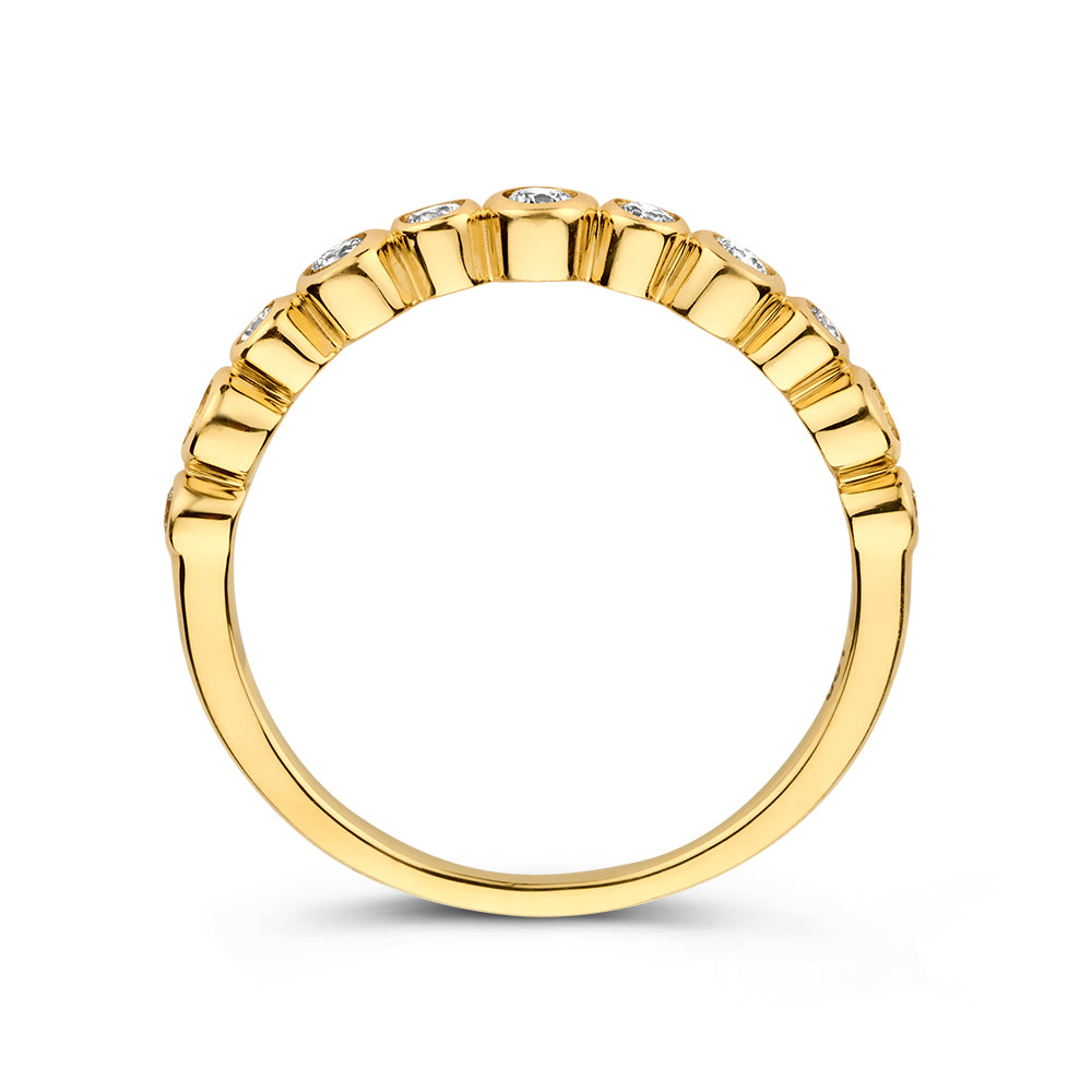 Ring Luna 0,31 ct. Gelbgold