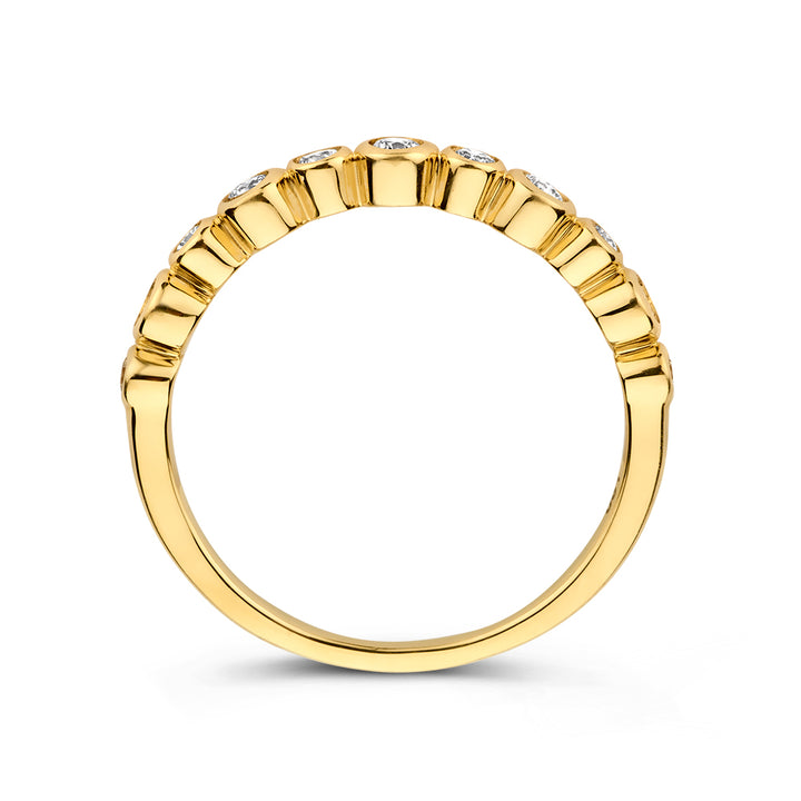 Ring Luna 0,31 ct. Gelbgold