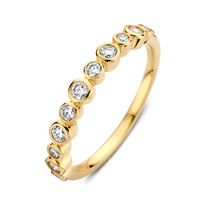 Ring Luna 0,31 ct. Gelbgold