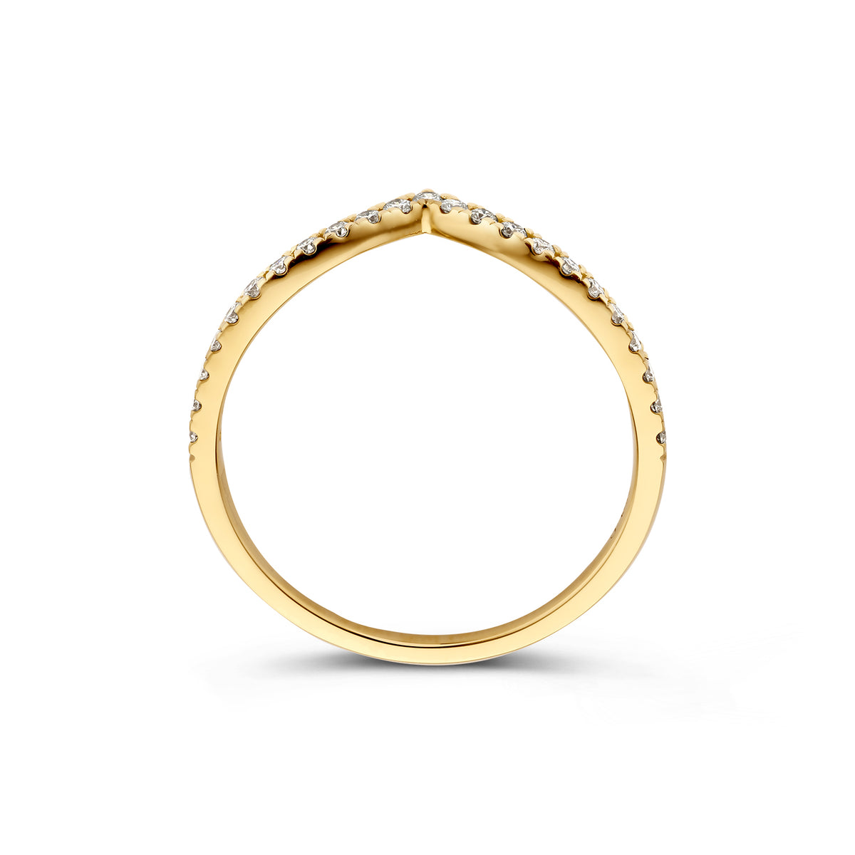Ring Lottie 0,20 Karat Gelbgold
