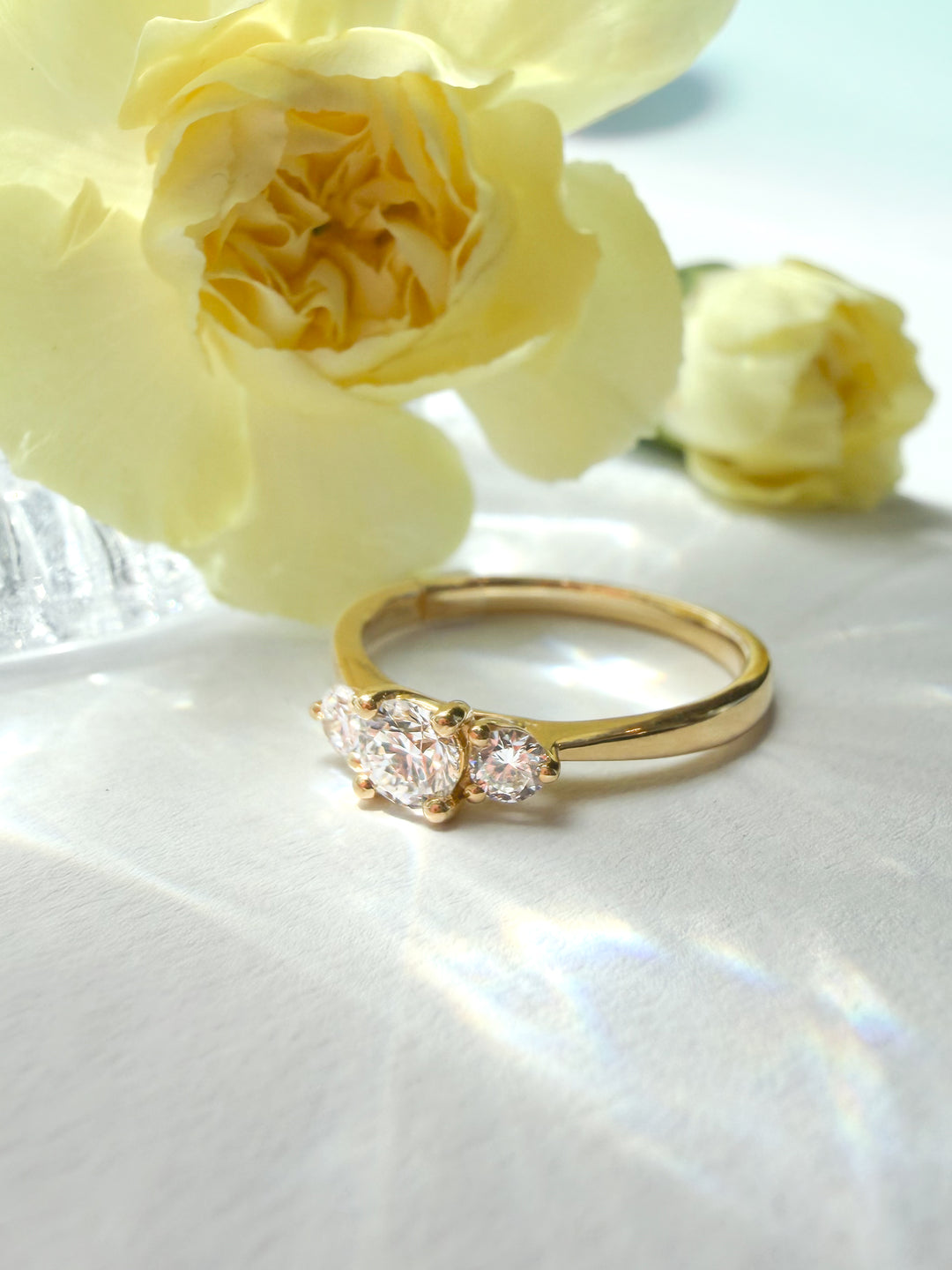 Ring Alix 0,37 ct. Gelbgold