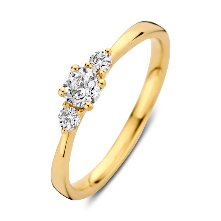 Ring Alix 0,37 ct. Gelbgold