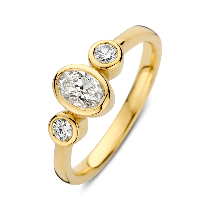 Ring Sofia 0,70 ct. Gelbgold