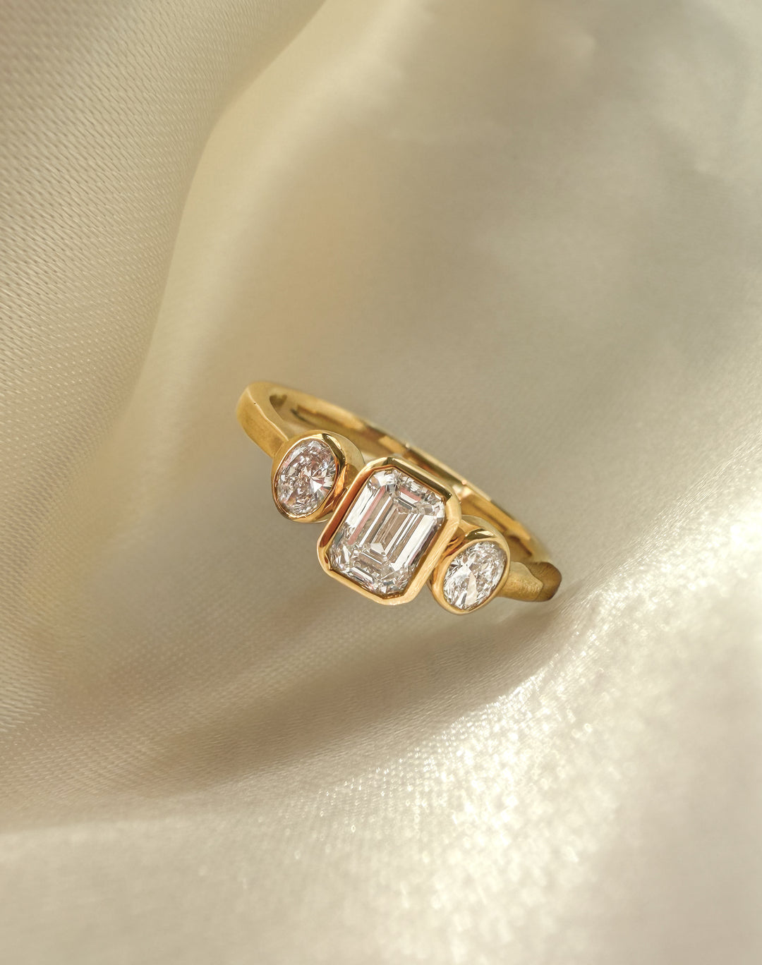 Ring Charlie 0,70 ct. Gelbgold