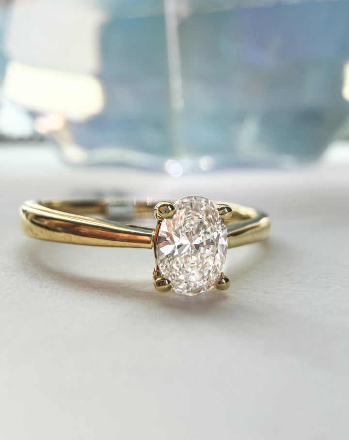 Ring Franky 0,50 ct. Gelbgold