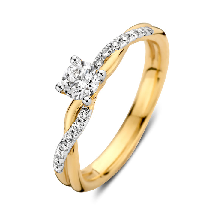 Ring Mia 0,41 ct. Gelbgold