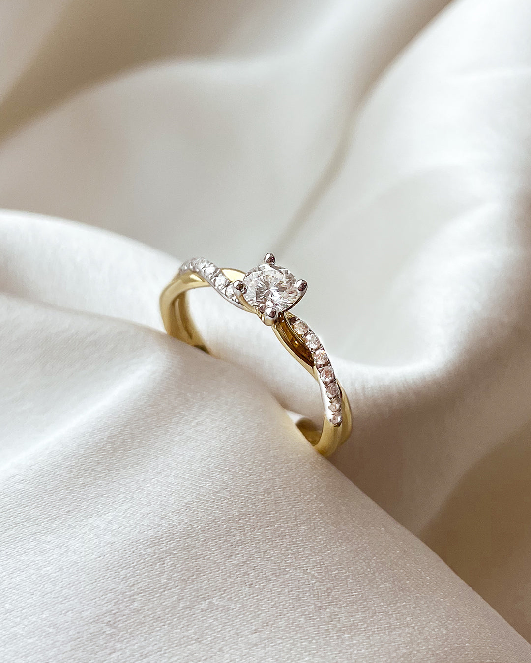 Ring Mia 0,41 ct. Gelbgold