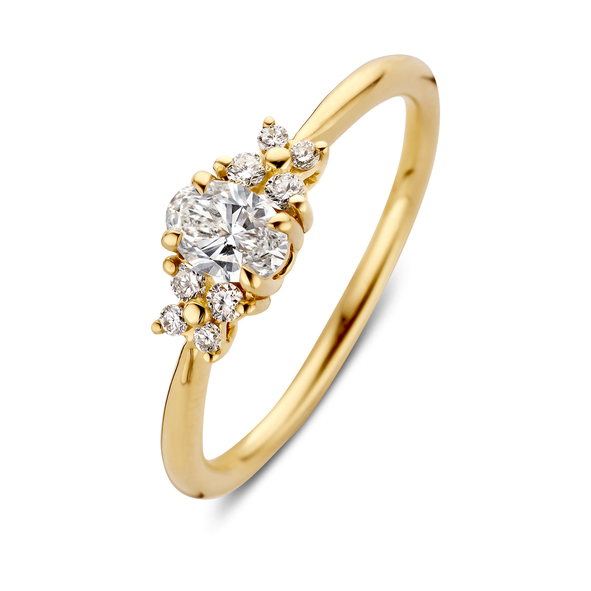 Ring Lucy 0,42 Karat Gelbgold