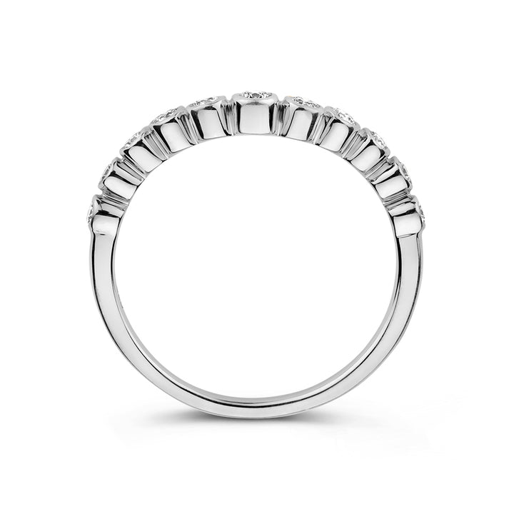 Ring Luna Wave 0,26 ct. Weißgold
