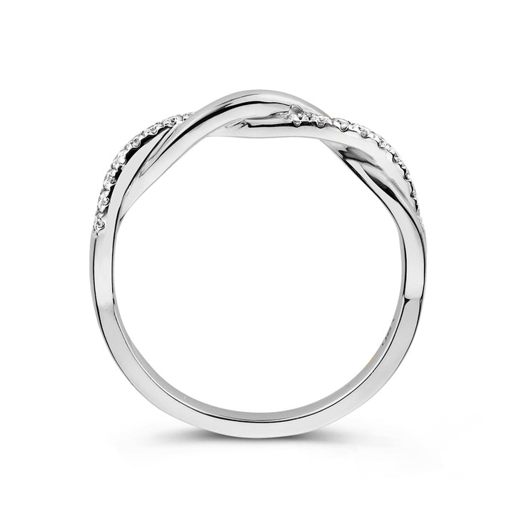 Ring Jackie 0,15 ct. Weißgold