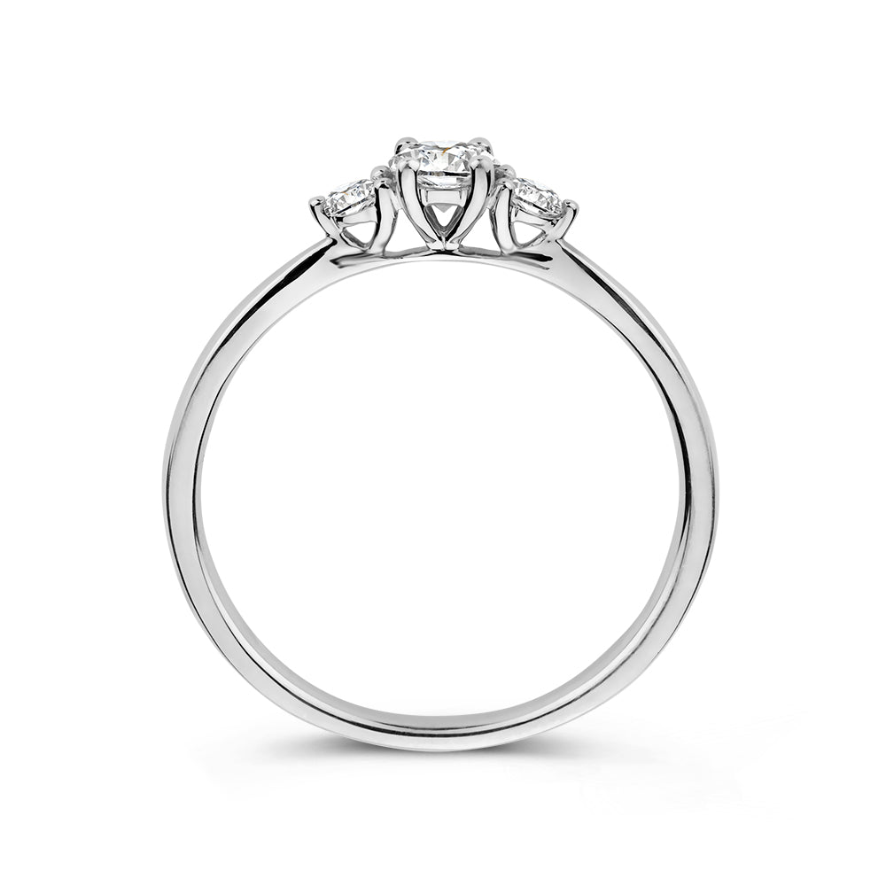 Ring Alix 0,37 ct. Weißgold
