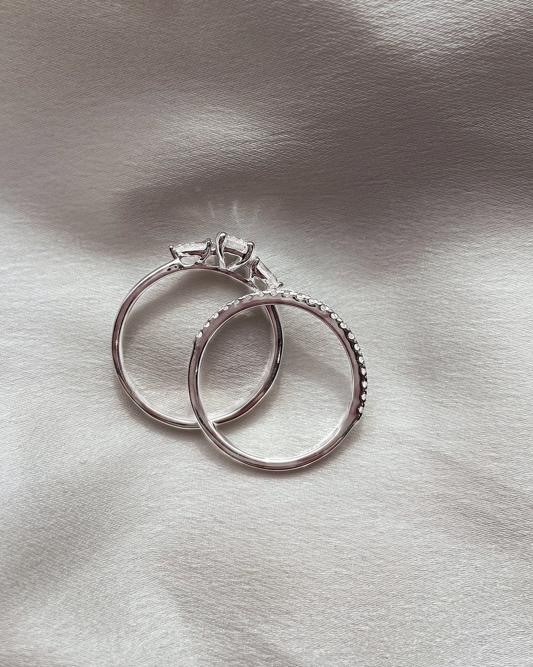 Ring Lize 0,90 ct. Weißgold