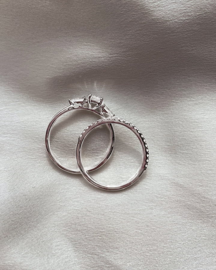 Ring Lize 0,90 ct. Weißgold