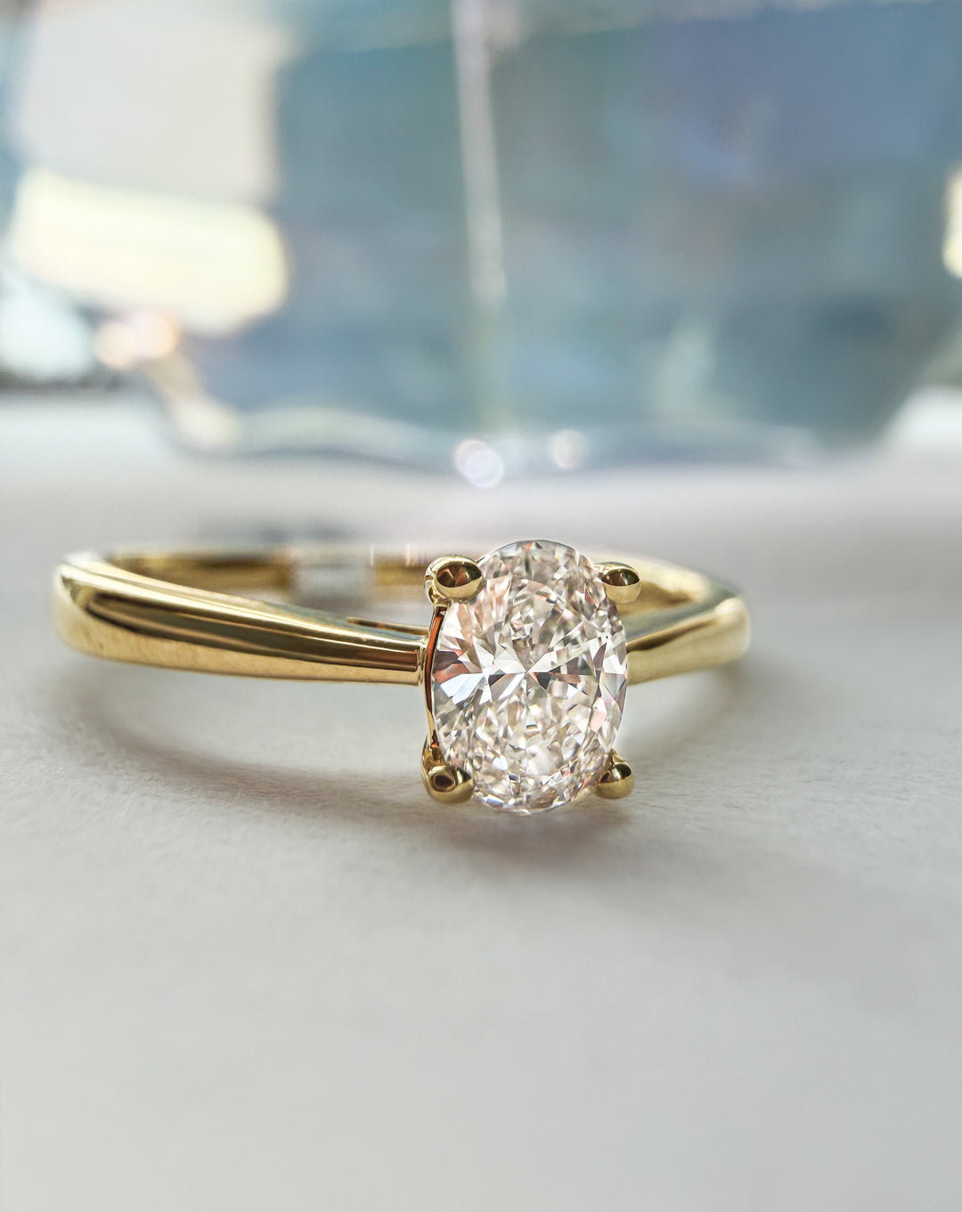 Ring Franky 0,50 ct. Gelbgold