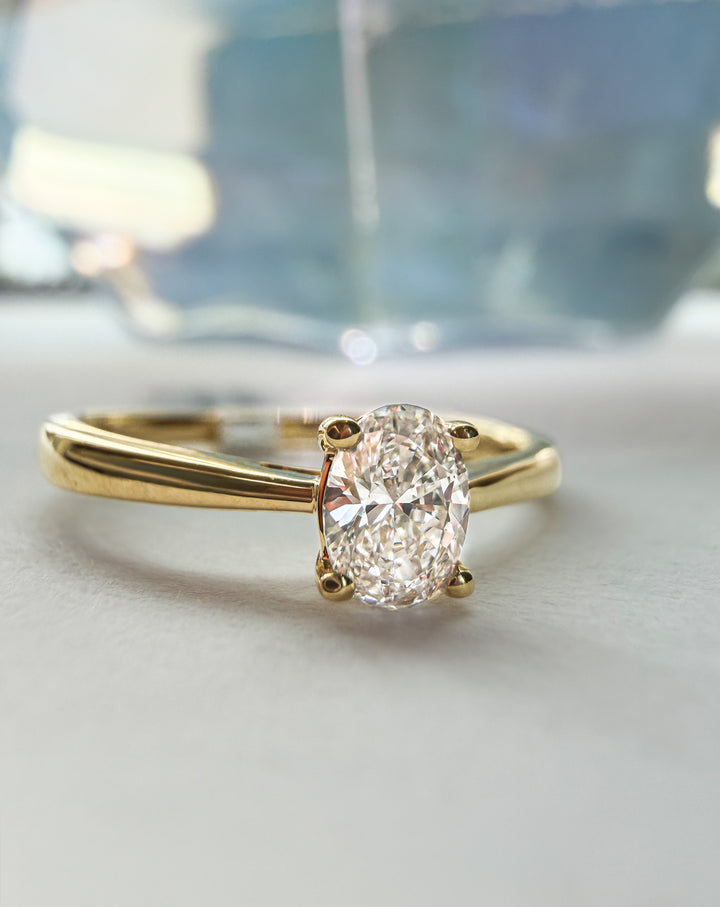 Ring Franky 0,50 ct. Gelbgold