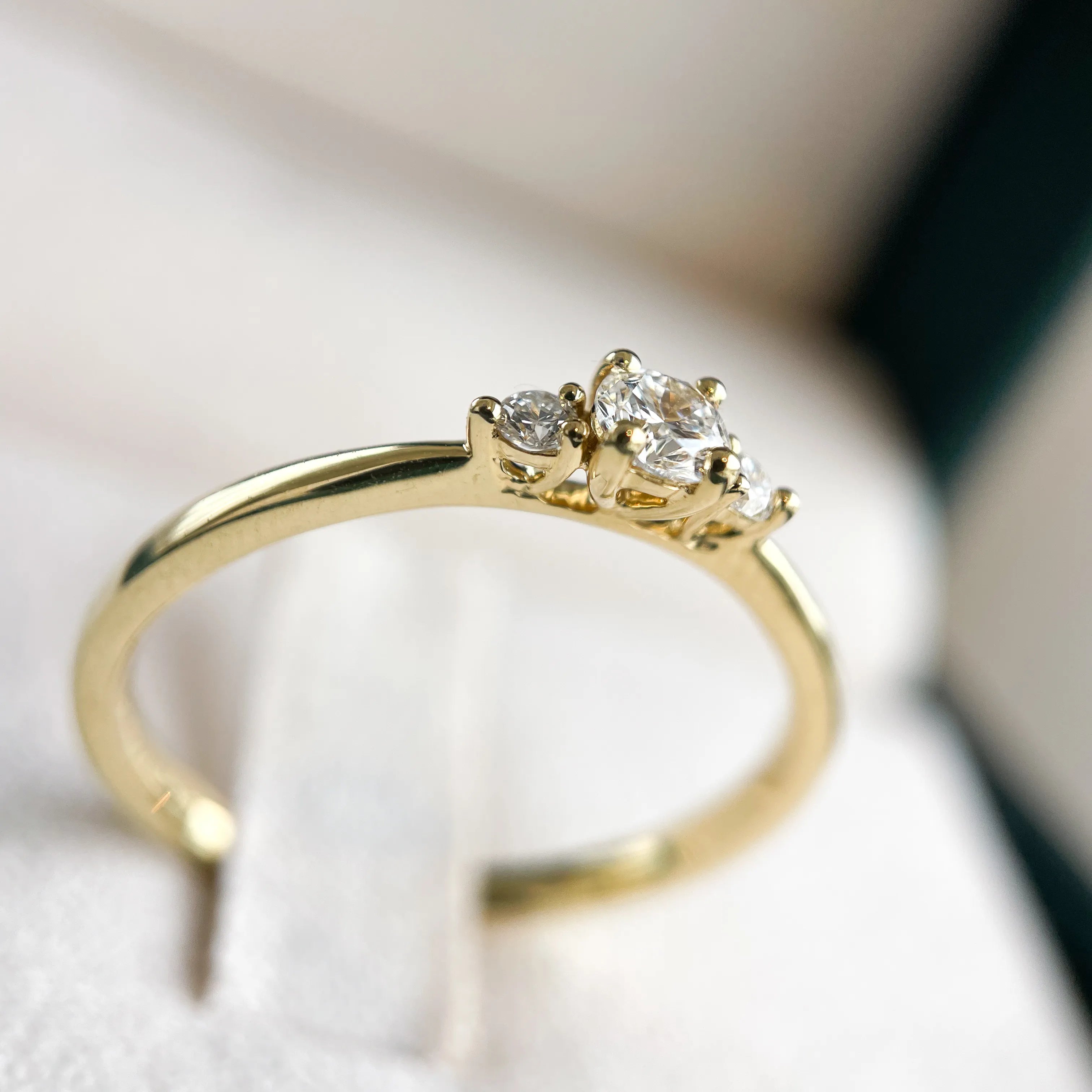 Ring Alix 0,20 ct. Gelbgold