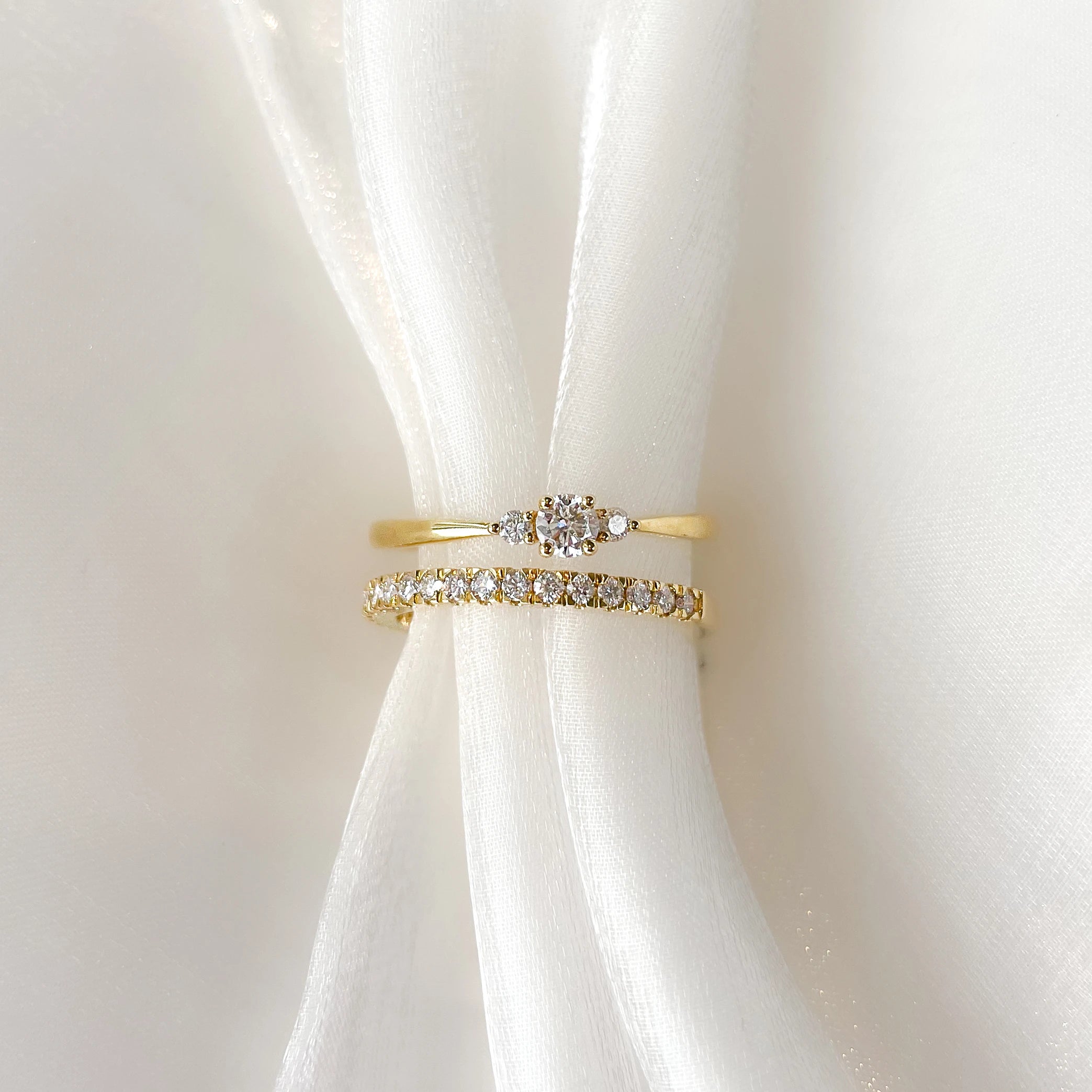 Ring Alix 0,20 ct. Gelbgold