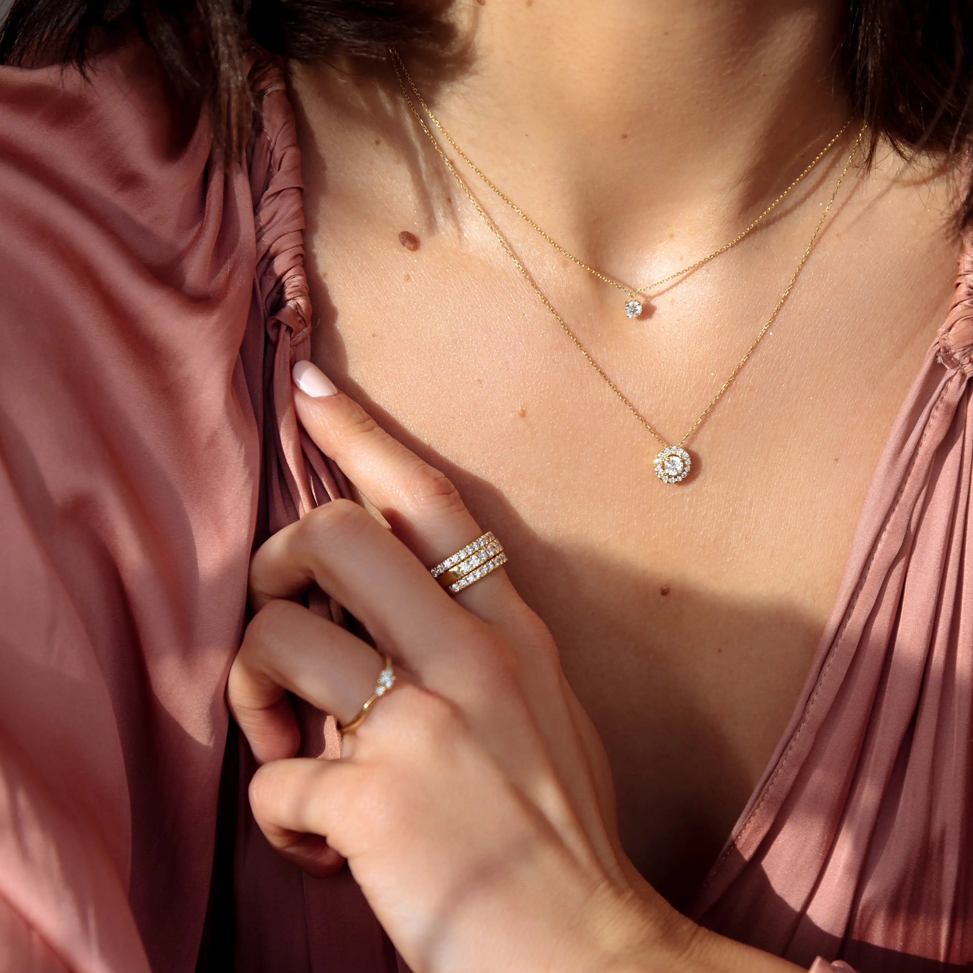 Ring Alix 0,20 ct. Gelbgold