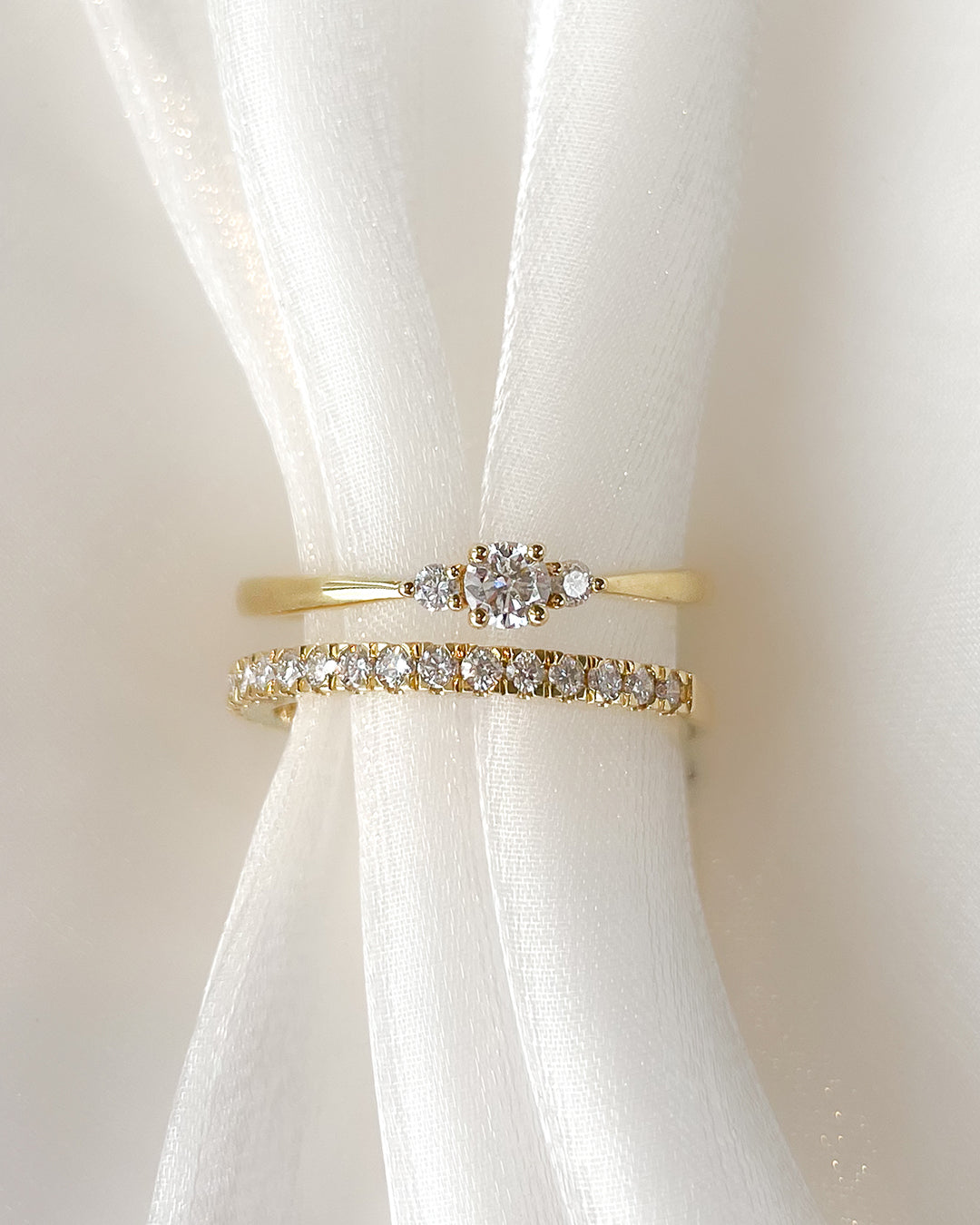Ring Alix 0,20 ct. Gelbgold