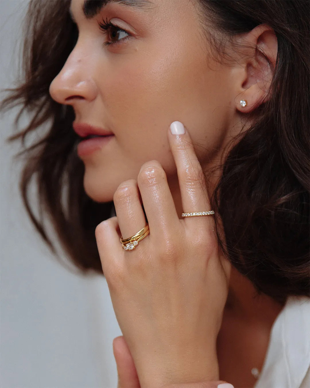 Ring Alix 0,50 ct. Gelbgold