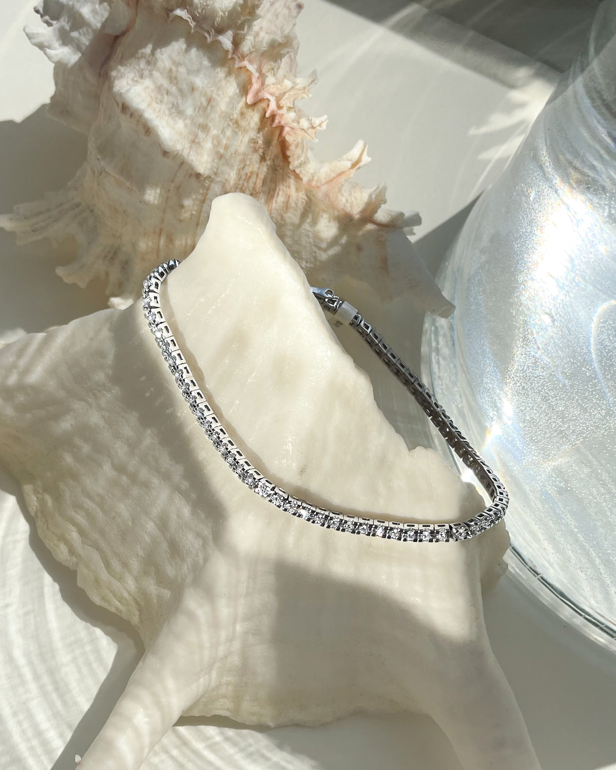 Armband Chloe 1,00 ct. Weißgold