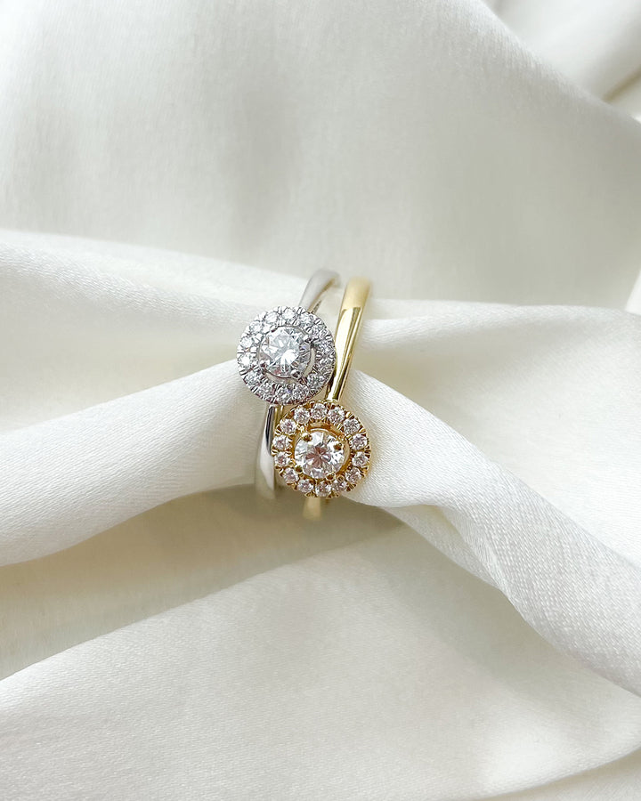 Ring Emma 0,50 ct. Gelbgold